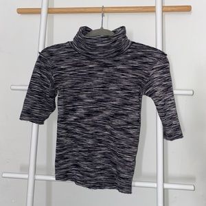 FREE PEOPLE - short sleeve turtle neck